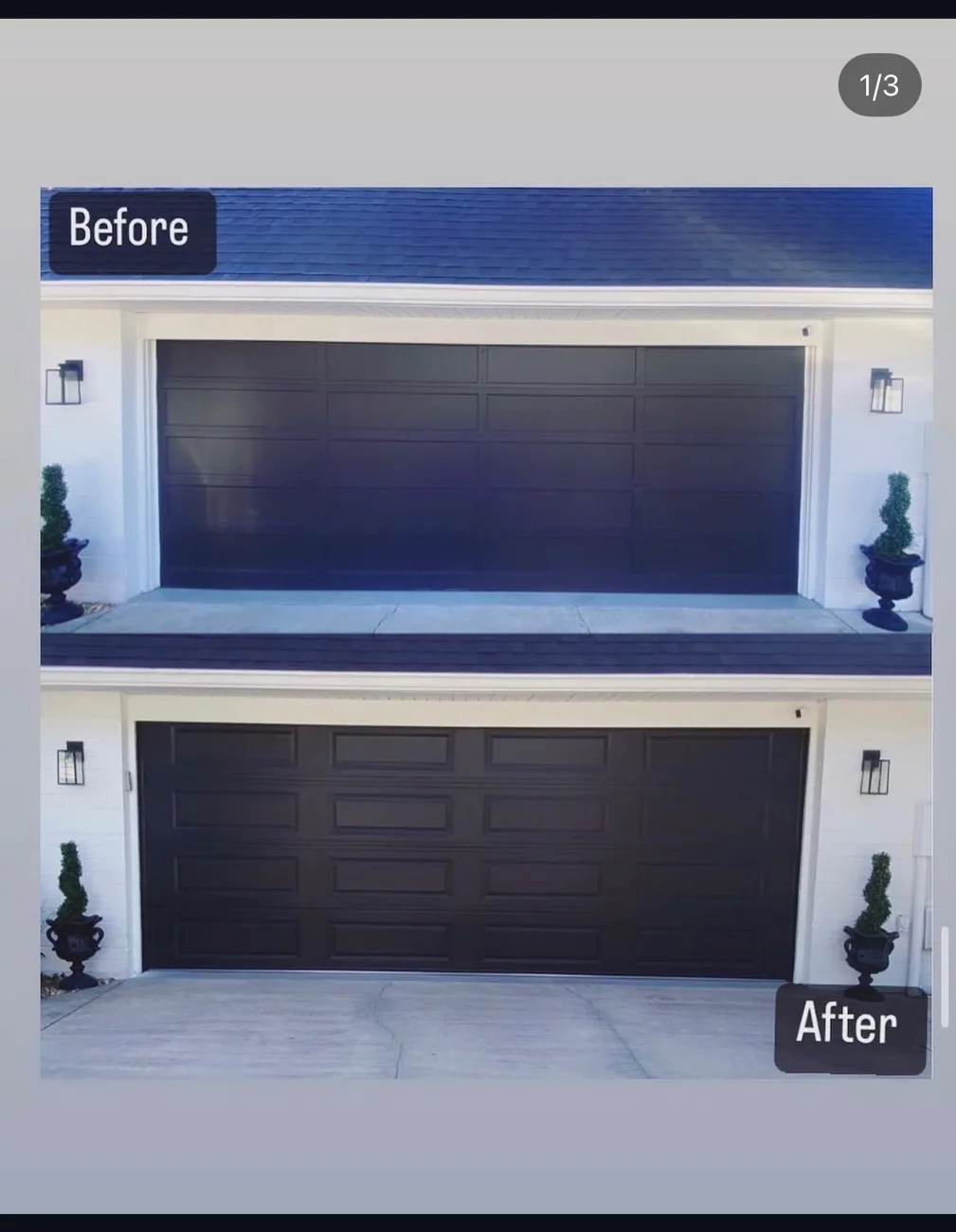Before & After — Door Upgrade