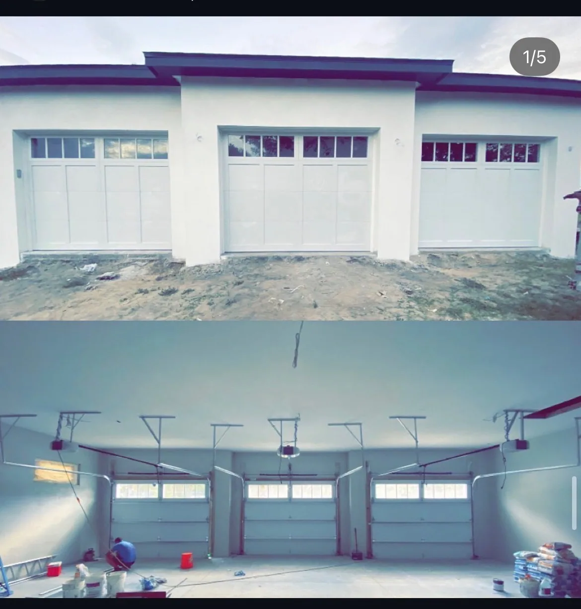 Three-Door Residential Installation