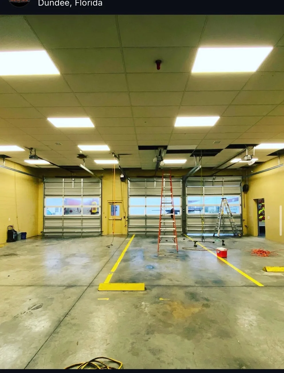 Commercial Garage Door Project — Dundee